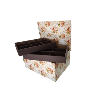 Baú Mdf Grande Florzinha