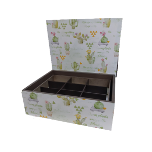 Baú Mdf Médio Cacto