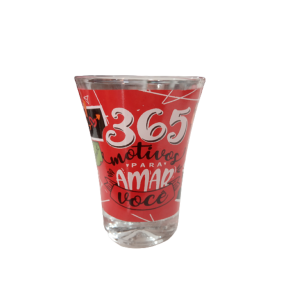 Copo Shot- 365 Motivos Para Amar Você