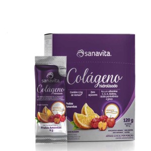 COLÁGENO VERISOL FRUTAS AMARELAS SANAVITA 120G