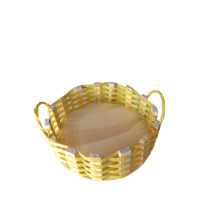 Bandeja Sintética Linux Amarela PQ