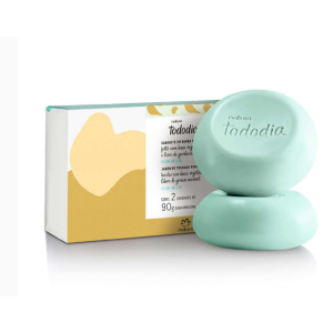 Sabonete em Barra Puro Vegetal Tododia Flor de Lis - 2 x 90 g
