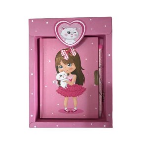 Diário Com Caneta - Infantil