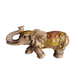 ELEFANTE COLORIDO DE GESSO