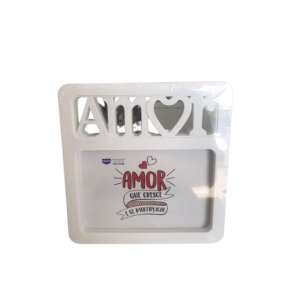 Porta Retrato Amor Branco 10X15CM