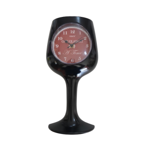 Relógio de Parede em Formato de Taça