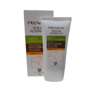 PROTETOR SOLAR  RENEW COM COR CLARA FPS 50 DE 50G